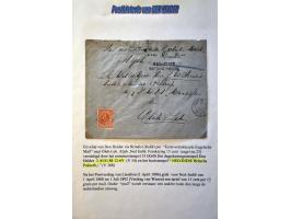 Postgeschiedenis Den Helder 98 poststukken 1840-1892 w.b. rond- en halfrondstempels, twee-letterstempels, francostempels, hal