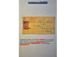 Postgeschiedenis Den Helder 98 poststukken 1840-1892 w.b. rond- en halfrondstempels, twee-letterstempels, francostempels, hal