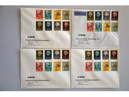 UNTEA, 13 onbeschreven fdc's 1-10-1962 of 1-11-1962