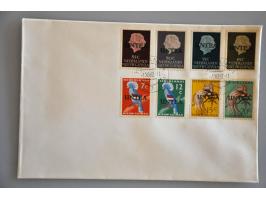 UNTEA, 13 onbeschreven fdc's 1-10-1962 of 1-11-1962