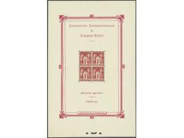 Exposition Paris 4x 5 francs carmine, very fine unmounted mint (some minor wrinkles), cat.v. 5500
