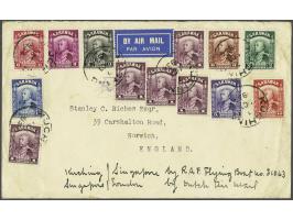 RAF Far East cruise 1934 envelope carried on flying boat S1043 from Kuching to Singapore on 8 October, it was then flown from