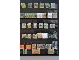 cancellations including petits chiffres and gros chiffres on stockcards
