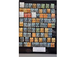 cancellations including petits chiffres and gros chiffres on stockcards