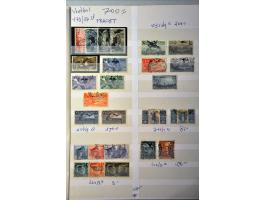 used and */** with better stamps and sets including Worldchampions Football on stockcards