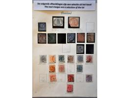 collection 1856-1948, used and * , mixed quality with better ex. on album leaves