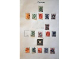 collection 1856-1948, used and * , mixed quality with better ex. on album leaves