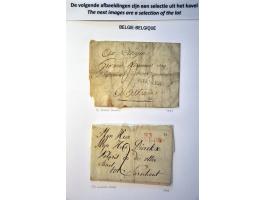 collectie poststukken en gedenkbladen vanaf 1799 in album