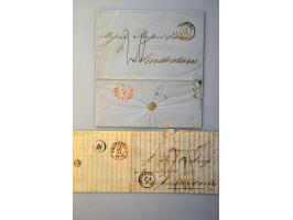 collectie poststukken en gedenkbladen vanaf 1799 in album