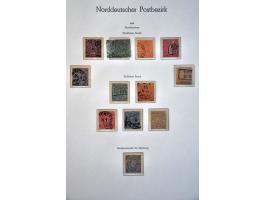 collection used and */** in mixed quality in Leuchtturm album