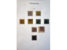collection used and */** in mixed quality in Leuchtturm album