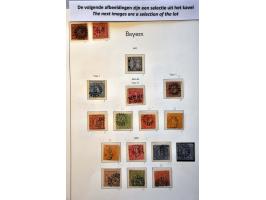 collection mainly used with better stamps in mixed quality in binder