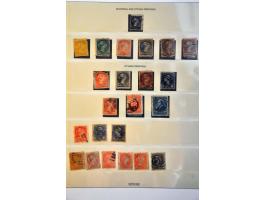 collection 1859-2002 with better stamps and sets, partly in mixed quality, in 4 Lindner albums