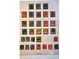 collection 1859-2002 with better stamps and sets, partly in mixed quality, in 4 Lindner albums