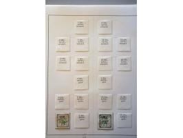 specialized collection of the provisional imperforate issues 1902-1903 in album