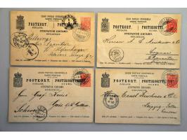 collection of about 200 covers/postal stationery ca. 1860-1990 with better items in binder