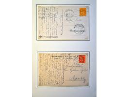collection of about 200 covers/postal stationery ca. 1860-1990 with better items in binder