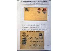 Air Mail, collection of about 500 covers including better flights, first flights, vignettes, frankings etc. nicely arranged a