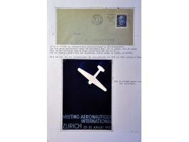 Air Mail, collection of about 500 covers including better flights, first flights, vignettes, frankings etc. nicely arranged a