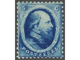 5 cent blauw Utrechtse druk, pracht ex., cat,w, 375