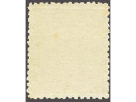 1 cent groen tanding 13¼ kleine gaten op dun papier, minimaal getint, cat.w. 330