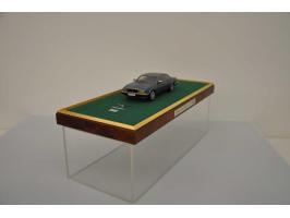 Jaguar XJ6 Coupé by R. Jankel, VF, hand built, including large display, 1:43, blue, Good Plus (left wiper missing, right rear