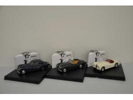 Jaguar XK140 Cabriolet, Starter, 1:43, green, Near Mint (in slightly damaged Vitesse box), Jaguar XK140, Starter, 1:43, blue,