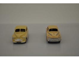 Vauxhall Cresta 1957, Dinky Toys England, No 164, 1:43, beige/dark red, Excellent (small paint damages, rear lights painted, 