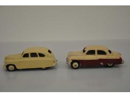 Vauxhall Cresta 1957, Dinky Toys England, No 164, 1:43, beige/dark red, Excellent (small paint damages, rear lights painted, 