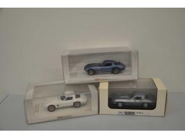 Chevrolet Corvette Stingray 1967, Prestige, hand built, 1:43, blue grey, Mint, Chevrolet Corvette Grand Sport Coupe #50 1963,