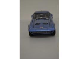 Chevrolet Corvette Stingray, Exoto, 1:18, blue, Near Mint (has been out of box, outer carton slightly damaged).