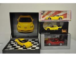 Chevrolet Corvette ZR1 2010, Luxury Collectibles, 1:43, yellow, Excellent (bit dusty, sticker on bonnet removed), Chevrolet C