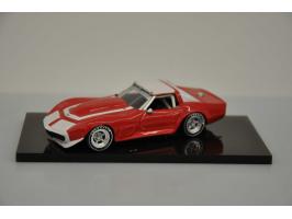 Chevrolet Corvette, Arena Modelli, hand built, 1:43, red, Mint.