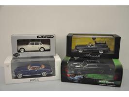 Chrysler New Yorker Ghia Coupe 1954, Kess, 1 of 400, 1:43, blue, Excellent (right mirror missing), Chrysler Dual Ghia, Automo