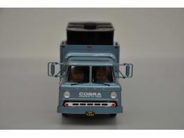 Shelby Cobra Race Car Transporter 1964, Exoto, 1:43, blue, Near Mint (outer carton slightly damaged).