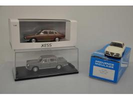 Alfa Romeo 2600 Osi De Luxe 1965, Kess, 1 of 250, 1:43, brown, Excellent (door handle right front missing, strip left bity lo