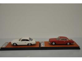 Alfa Romeo 2600 Sprint 1966, LookSmart, No 86 of 299, 1:43, white, Excellent (silver strip left and right bit loose, small re