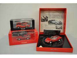 Alfa Romeo Canguro 1964, Neo Scale Models, 1:43, red, Near Mint (has been out of box), Alfa Romeo Giulia TZ 2 1965, Minichamp