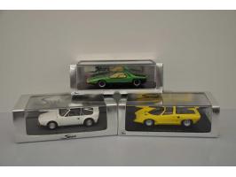 Alfa Romeo Carabo 1970, Spark Models, 1:43, green, Near Mint (bit dusty, sticker on box, outer carton slightly damaged), Alfa