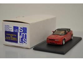 Alfa Romeo ES-30 SZ Prototype, SMTS, hand built, 1:43, red, Near Mint (left mirror bit loose).