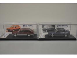Alfa Romeo Giulietta 2^ serie 1981, Elite Models, hand built made in Italy, 1:43, red, Good Plus (left mirror missing, exhaus