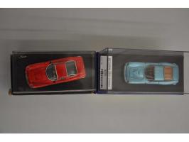 Bizzarrini 5300 Strada, Tecnomodel, 1:43, blue, Mint, Bizzarrini 5300 GT America 1966, Spark Models, 1:43, red, Near Mint (bo