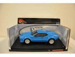 DeTomaso Pantera, HotWheels, 1:18, blue, Near Mint (box slightly damaged), Ferrari GTO 1984, HotWheels, 1:18, red, Near Mint 