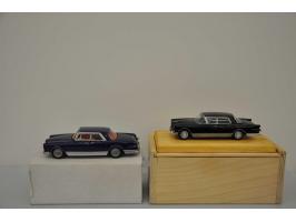 Facel Vega Excellence, JPS Miniatures, hand built, 1:43, blue, Excellent (left wiper missing), Facel Vega Excellence 1959, Pr