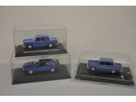 Renault 12 Gordini, Ixo Models, 1:43, blue, Near Mint (box slightly damaged), Renault Estafette 1959, Norev, 1:43, blue, Near