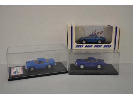 Renault Alpine A108 1958-63, A3 Concept, hand built, 1:43, blue, Excellent (window bit loose, has been out of box), Renault A