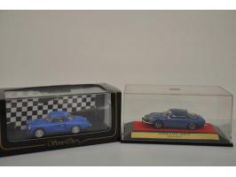Renault Alpine A110 1600 SC 1974-75, MOG Model, hand built, 1:43, blue, Excellent (rear window bit loose, small rests of glue