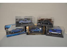 Simca Matra Jet V S 1967, Solido, 1:43, blue, Near Mint (rest of sticker on box), Simca Abarth Berlinette 1300 1962, Atlas, 1