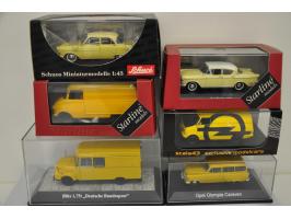 Opel Blitz 1,75t 'Deutsche Bundespost', Premium ClassiXXs, 1:43, yellow, Excellent (outer carton missing, customized: sticker