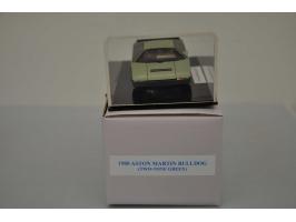 Aston Martin Bulldog concept 1980, Ban Seng, hand built, 1:43, green, Excellent (antenna missing, wiper incomplete)